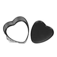thumbnail image 3 of Juego de Moldes para Repostería con Diseño de Corazón, Herramientas Innovadoras para Cocinar , Negro, 2 piezas, 3 of 9