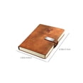 thumbnail image 3 of A5 Hardcover Thick Notebook 500 Pages, 5.7 x 8.3 inch Big Daily 365 Women or Men Journal for Writing with Spray Edges, Lined Paper Diary Journaling Notebook for Work, 3 of 9