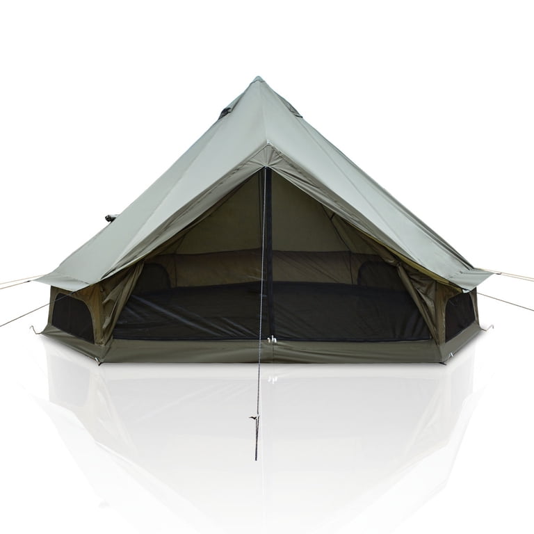LuckyNote 4 Season Bell Tent 13.1FT with Stove Jack, Waterproof