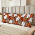 thumbnail image 6 of Disketp Various Pumpkins Print Body Pillow Cover - Super Soft 20x54 Body Pillow Case,Long Side Hidden Zipper, 6 of 8