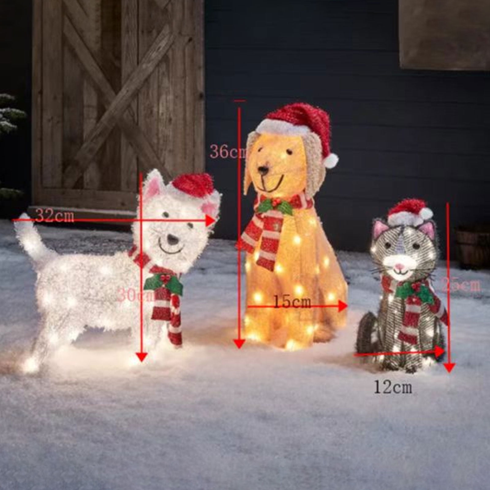Walmart Christmas Outdoor Dog Decorations German Shepherd