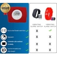 thumbnail image 4 of Reloj despertador vibratorio Coolfire, silencioso, pulsera USB, 4 of 9