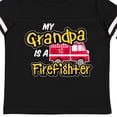 thumbnail image 4 of Inktastic My Grandpa is a Firefighter with Fire Truck Boys or Girls Toddler T-Shirt, 4 of 5