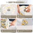 thumbnail image 3 of Table Lamp Medium 7.9x11.8 Inches Table Lamps Night Light Tools & Home Improvement Bedroom Lamp Guest Room Lamp Study Lamp Office Lamp Beautiful Yellow Flowers Seamless, 3 of 7