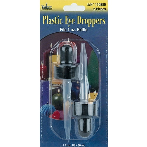 Plastic Eye Droppers, 2/Pkg