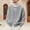 Gray, variant on Dolkfu Sweaters for Man Cable Knit Button up Beige Cardigan Sweaters Chunky Mens Crew Neck Sweater Coat L