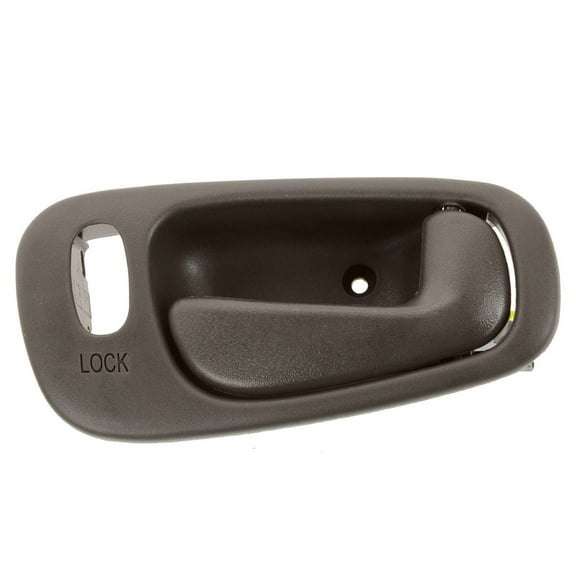 TRQ Door Handle Interior Brown Front Passenger Side for 98-02 Toyota Corolla DHA49847