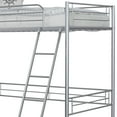 thumbnail image 3 of Furniture of America Amelia Kids Silver Twin Loft Bed, 3 of 5