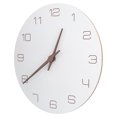 thumbnail image 5 of Round Wall ClockConcise Wall Clock Arabic Concise Wall Clock Wooden Wall Clock Rugged and Tough, 5 of 5