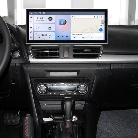 SNATEEN 15.8 inch Carplay Screen/Radio/Multimedia Player for Mazda 3 Axela 2014-2019 Car Navigation/GPS Upgrade Headunit Android Display 1080P Touch Screen Receiver Replace System