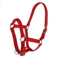 thumbnail image 1 of Ropa ecuestre engrosada con soporte de caballo occidental ecuestre de nailon ajustable Rojo M Cola Halter de caballo ajustable, 1 of 8