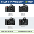 thumbnail image 2 of Wasabi Power Battery (2-Pack) and Charger for Nikon EN-EL3e, 2 of 7