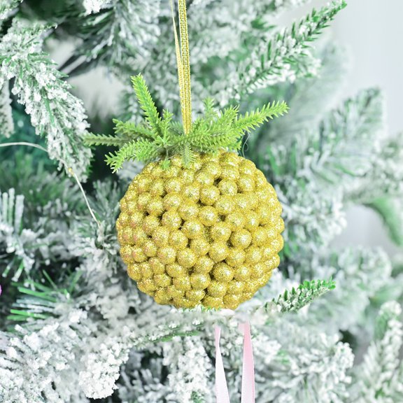 Under $1! PEONAVET Christmas Tree Ornaments Plastic Round Shatterproof Christmas Ball Pendant for DIY Crafts, Transparent Circle Discs for Christmas Holiday Party Hanging Decorations