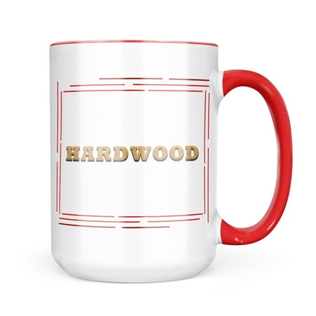 

Neonblond Hardwood Light Wood Block Mug gift for Coffee Tea lovers