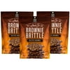 (3 Pack) Sheila G's Salted Caramel Brownie Brittle, 5 oz