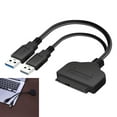 thumbnail image 1 of DEEPCRAFF External Hard Drive Adapter to USB 3.0 Converter Cable Black 1Pack, 1 of 8