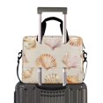 thumbnail image 2 of FORMRS 16" Laptop Bag Carrying Sleeve Case with Handle Travel Shoulder Briefcase, Pink Seashell, 2 of 8