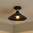 thumbnail image 2 of Golden Lighting Journey 1-light Semi-Flush Mount in Natural White, 2 of 4