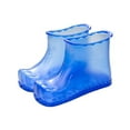thumbnail image 1 of Qarigey 1 par de zapatos de baño para hombres, botas de relajación para el cuidado de los pies, masajeador portátil para adultos, ducha escolar Unisex Cuidado de los pies Azul Qarigey CE014323-02, 1 of 6