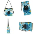 thumbnail image 4 of ZUXONGSY Fish Cat Print Top-Handle Handbags with Purse for Women Trendy 2 Pcs Bucket Purse Set Lightweight Bucket Purse and Wallet Set for Working, 4 of 4