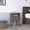 Dark Walnut, variant on Otom Nightstand with Spacious Superior Top, Open Storage Shelf, Smooth-Glide Drawer