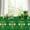B-Tablecloth*1, variant on St. Patrick's Day Party Supplies Set Disposable Green Themed Plates, Cups, Napkins & Tablecloth with Shamrock Print, for Lucky Irish Celebration, Home, Bar, or Office Party