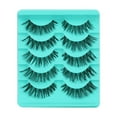 thumbnail image 1 of Pestañas postizas Pestañas postizas Racimos naturales ¡Gran venta! 5 par/lote pestañas postizas entrecruzadas pestañas calientes (Compre 2 y ahorre 10%), 1 of 3