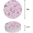 thumbnail image 1 of RYLABLUE Paris France Decor Eiffel Tower Set of 8 Round Coaster for Drinks, Absorbent Ceramic Stone Coasters Cup Mat with Cork Base for Home Kitchen Room Coffee Table Bar Decor, 1 of 3