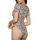 thumbnail image 2 of Balery Pink Flamingo Body de cuello redondo de manga corta para mujer Tops de manga corta Tops básicos-Medium, 2 of 7