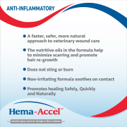 Hema-Accel Canine All Natural Wound Care Spray, 4oz