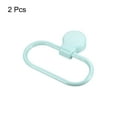 thumbnail image 3 of Unique Bargains Porte-serviettes Rond Bleu 2 Pack, 3 of 5