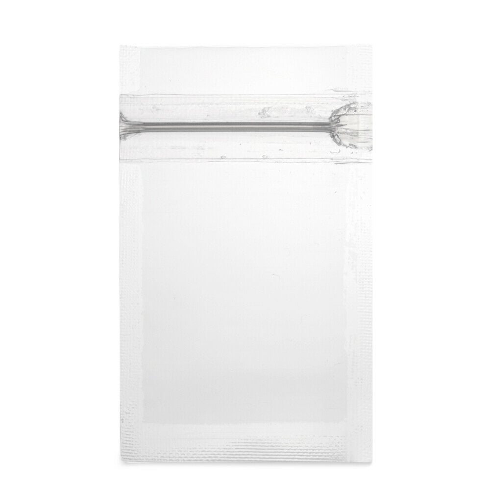50 Pack Clear 2"x3" Flat Food Pouch Ziplock Mylar Smell Proof Bags