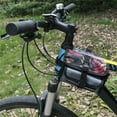 thumbnail image 1 of LJNYFDC Riding Equipment Bag Reflective Bike Handlebar Bag Large Capacity Front Frame Bag with Buckles for Night Riding, 1 of 5