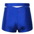 thumbnail image 6 of TiaoBug Girls Activewear Sports Bra Tops Crop Top Shorts Set Gym Workout Outfits 6-14 Royal_Blue 12, 6 of 7