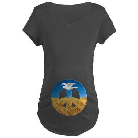 

CafePress - Peace In Ukraine Women s Maternity T Shirt - Maternity Dark T-Shirt