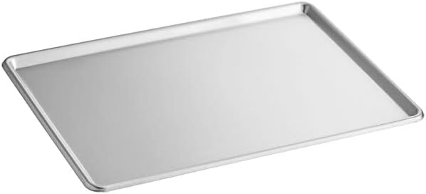 TrueCraftware- 18" x 26" Full Size Stainless Steel Sheet Pan 20 Gauge- Bakeware Baking Pan Baking Sheet Baking Tray Cookie Sheet for Oven Perfect for Baking Roasting Heavy Duty & Rust Free