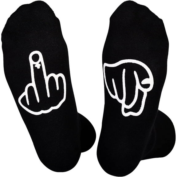 Show off Funny Colorful Novelty Socks ，Gag Christmas Gifts for Men and Women New Year