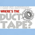thumbnail image 3 of CafePress - Duct Tape Ash Grey T Shirt - Men's Classic Graphic T-Shirt, 3 of 4