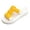 Womens Casual Shoes # Yellow, variant on Slide Sandals for Women Open Toe Slip On Chunky Braided Macrame Straps Unique Twisted Rope Edge Sole Design Casual Resort Vacation Beach Statement Summer Shoes