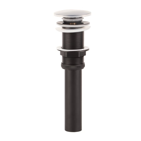 Pop Up Bathroom Sink Drain Stopper – Stainless Steel, No Overflow, Leakproof, Corrosion Resistant (Gold Finish)