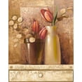 thumbnail image 2 of Babichev 12x14 Gold Ornate Wood Framed with Double Matting Museum Art Print Titled - Gardeners Corner II, 2 of 4