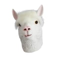 thumbnail image 3 of Cubierta facial de animal,Máscara de cabeza de alpaca para cosplay,,cara completa,Máscara de fiesta para disfraz de carnaval Mardi,Accesorios para hombres Disfraces Festivales, 3 of 8