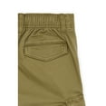 thumbnail image 3 of Wonder Nation Boys Twill Cargo Pants, Sizes 4-18, 3 of 3