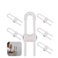 thumbnail image 1 of Cerradura de seguridad para niños de 6 piezas, cerradura de seguridad para gabinete, cerradura de seguridad en forma de U Sincero Electrónica, 1 of 5