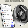 thumbnail image 3 of Smart Translation Bluetooth Earbuds,Real Time Translator Earphones Support More Than 140 Languages,5.3 Bluetooth,Noise Canceling Headphones with LED Power Display Charging Case, 3 of 6
