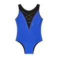 thumbnail image 2 of Alvivi Kids Girls Gymnastics Leotards Sleeveless Sports One-piece Bodysuit Dancewear, 2 of 7