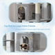 thumbnail image 4 of Torre para Gatos Hey-brother Alta con Postes para Rascar y Hamaca, 4 of 9