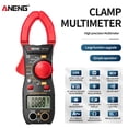 thumbnail image 3 of ANENG ST170 Smart Clamp Meter 1999 Counts Auto-ranging Digital Multimeter LCD Screen AC DC Voltage AC Current Tester Flashlight NCV Induction Voltage Meter Resistance Capacitance Diode Test, 3 of 7
