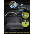 thumbnail image 3 of Funda de asiento de coche ZIMABLUE, tela rizada impermeable, gris, 3 of 8