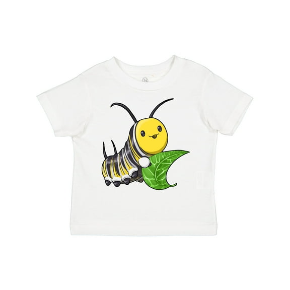 Inktastic Monarch Butterfly Caterpillar- Cute Baby Insect Boys or Girls Toddler T-Shirt